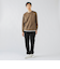 スウェード フェイクレイヤー ロングスリーブ Tシャツ