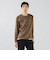 スウェード フェイクレイヤー ロングスリーブ Tシャツ