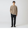 ポリエステル ピンヘッド テーパード パンツ