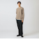 ポリエステル ピンヘッド テーパード パンツ