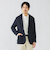 ウールブレンドニット 2ボタン ジャケット 25FW