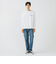 ハート スター バックプリント ロング スリーブ Tシャツ