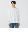 ハート スター バックプリント ロング スリーブ Tシャツ