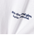 ハート スター バックプリント ロング スリーブ Tシャツ