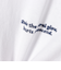 ハート スター バックプリント ロング スリーブ Tシャツ