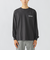 ハート スター バックプリント ロング スリーブ Tシャツ