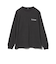 ハート スター バックプリント ロング スリーブ Tシャツ