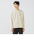 フェイク スウェード ミックス フォント カットソー