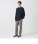 アゼ プレーティング クルーネック ニット