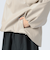 フェイクレザー コクーン ブルゾン