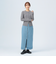 フロントジップ デニム スカート