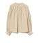 シャーリング ボリューム ブラウス