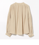 シャーリング ボリューム ブラウス