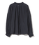 シャーリング ボリューム ブラウス
