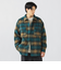 シャギー チェック CPO シャツ