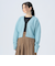 ラメ クロップド カーディガン
