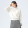 ふっくら袖 ハイネック ニット