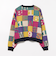 カラフル ブロック ニット