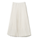 ウールライク プリーツスカート
