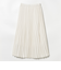 ウールライク プリーツスカート