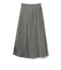 ウールライク プリーツスカート