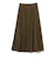 ウールライク プリーツスカート