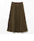 ウールライク プリーツスカート