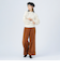 ブークレ シャギー ニット プルオーバー
