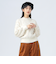 ブークレ シャギー ニット プルオーバー