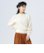ブークレ シャギー ニット プルオーバー
