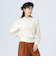 ブークレ シャギー ニット プルオーバー