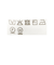 リブニット ポロ ワンピース