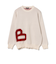 B-HEART ロゴ ニット