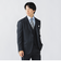 シャークスキン 3ボタン 3ピーススーツ（セットアイテム）