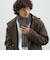 リバーシブル ストライプ マフラー