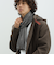 リバーシブル ストライプ マフラー