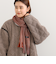 リバーシブル ストライプ マフラー