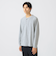 サカリバ フェイク レイヤード ヘンリーネック ロングスリーブ Tシャツ