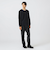 サカリバ フェイク レイヤード ヘンリーネック ロングスリーブ Tシャツ