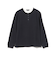 サカリバ フェイク レイヤード ヘンリーネック ロングスリーブ Tシャツ