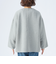 リバー ノーカラー ハーフ ジャケット