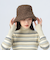リバーシブル プードル ボア ハット
