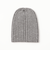 スパンコール リブ ビーニー