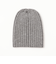 スパンコール リブ ビーニー