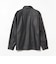 フェイクレザー CPO シャツ
