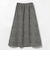 レオパード フレアスカート