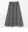レオパード フレアスカート