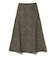 レオパード フレアスカート