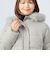 撥水 フェイクファー付き ショートダウン