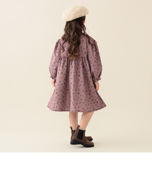 our コーデュロイ2WAYワンピース　グレイッシュベージュ 完売色】OURHOME コーデュロイ2WAYワンピース グレイッシュベージュ